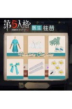Identity V Doctor Emily Dyer Yesterday Blue Dress Kids Children Cosplay Costume